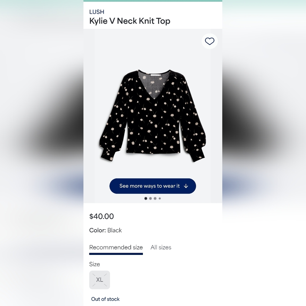 ⚘️V-neck Knit Top - Picture 10 of 11